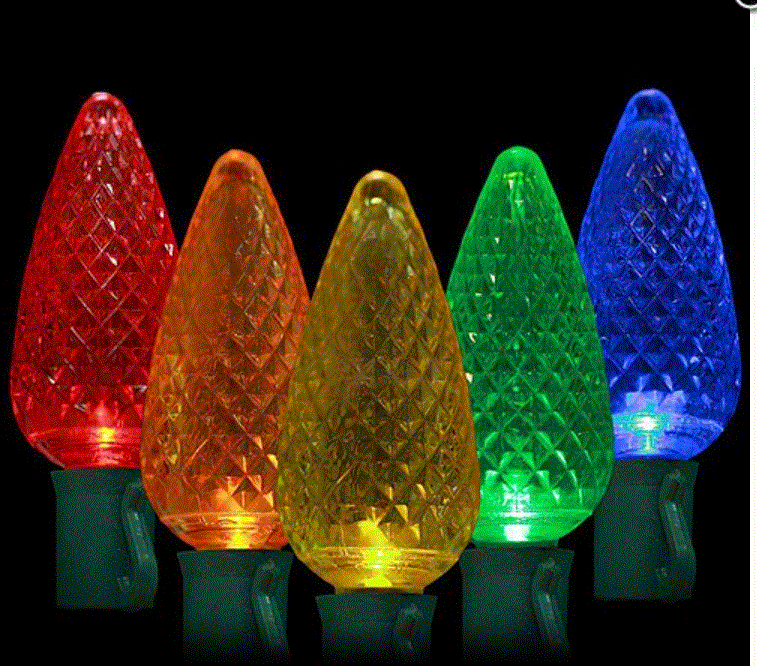 Holiday Lighting G61058 GCH-C9-50L-MU 7.5W Multi-Color 35'FT L