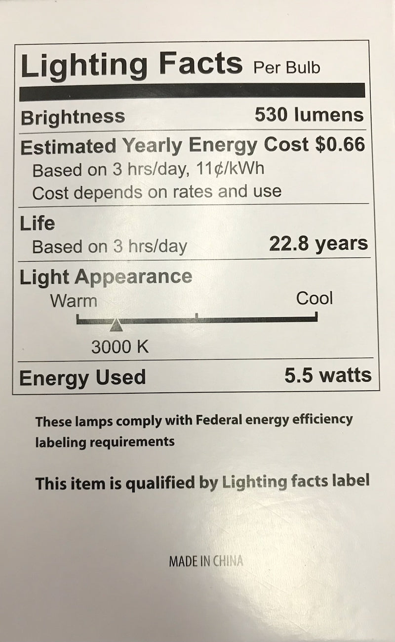 LED-G25DIM-3K / Pro-start / LED / G25 / 3000K / DIM E26 Base