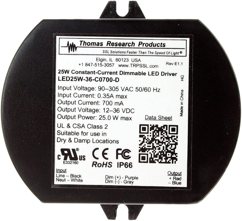 Bussman LED25W-36-C0700 / 25W / LED / 700MA / 12-36V