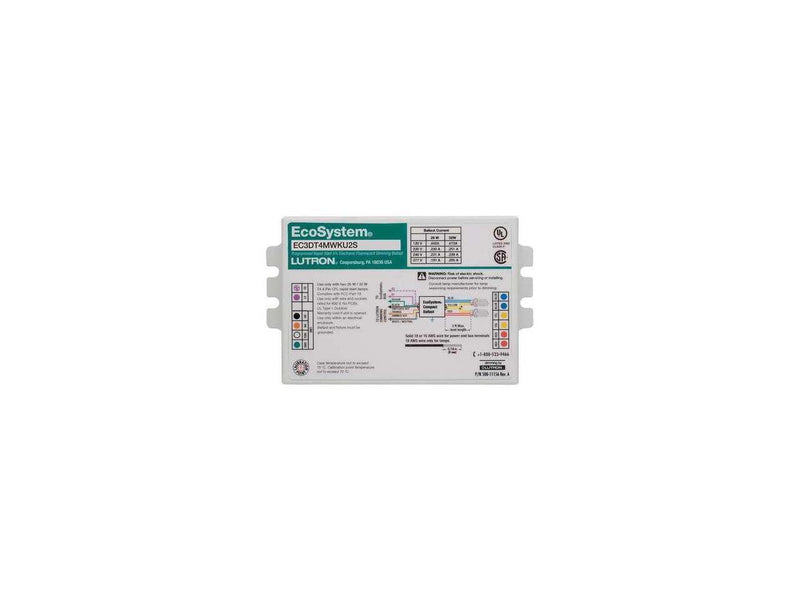 Lutron-63675 / EcoSystem(R) / Electronic / CFL Ballast / Ballast Start