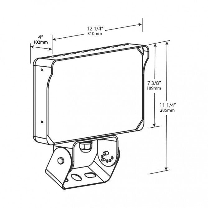 RAB Lighting X34-150LT/U / RAB Lighting / X34-150LT/ U LED / Flood Light