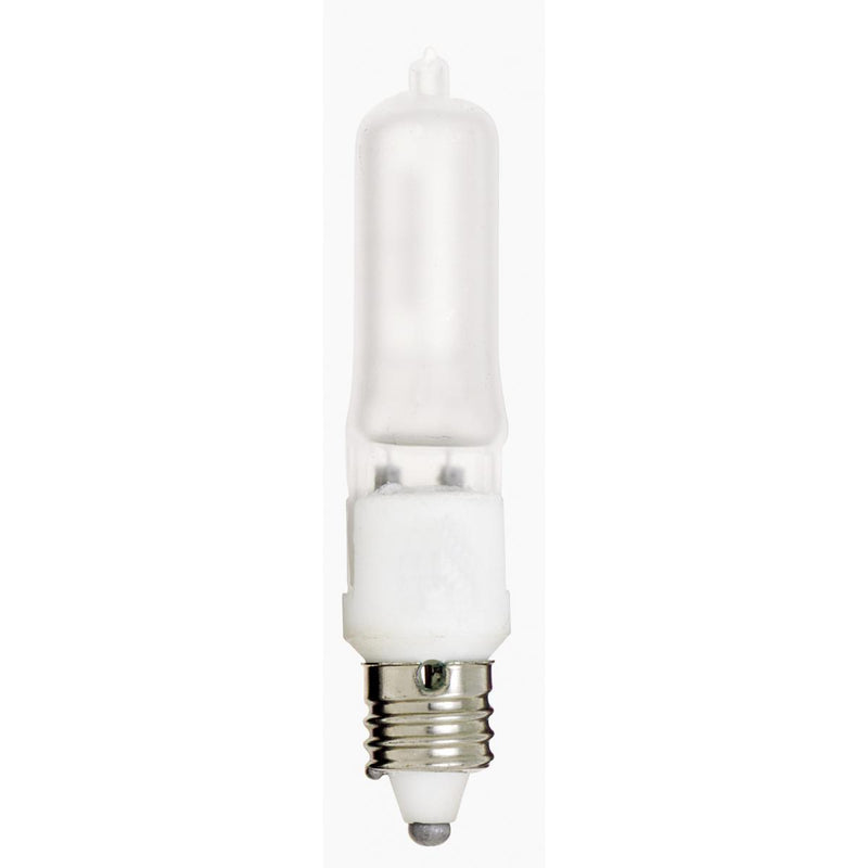 Satco S1915 / 75W / T4 / Warm White / Halogen / Mini-Can Frost