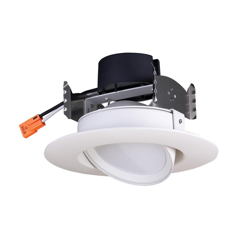 Satco S29464 / 9.5W / Downlight / Warm White / LED / DIR / 4 / 40'/ 30K / 120V / Gimble 4" Can / Box