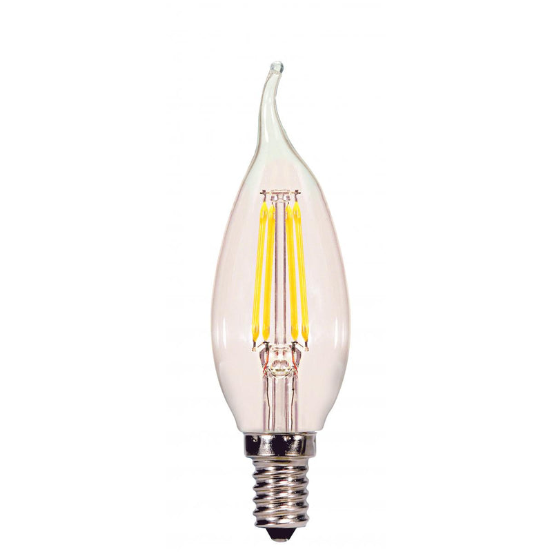 Satco S29891 / 4W / CA11 / Warm White / CFC / LED / 30K / CL /