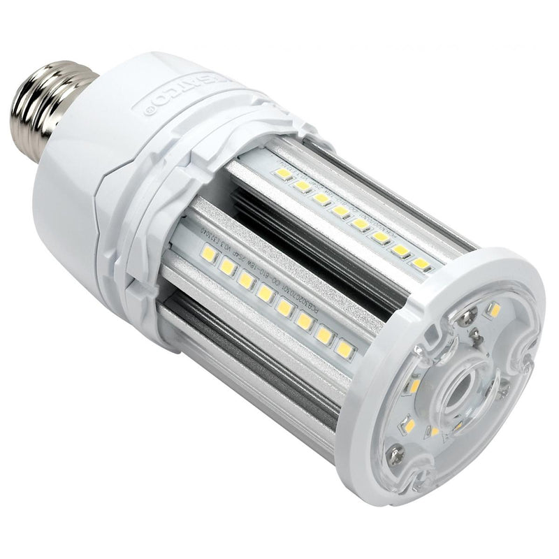 Satco S39390 / 18W / Corncob / Natural Light / LED / HID / 5000K/ E26 / 100V-277V / Box