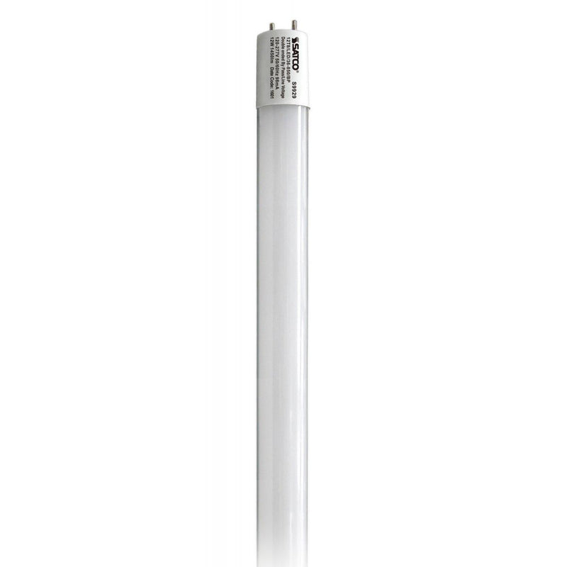 Satco S9929 / 12W / T8 / Natural Light / LED / 5000K / Medium bi-pin base / 120V-277V / Sleeve