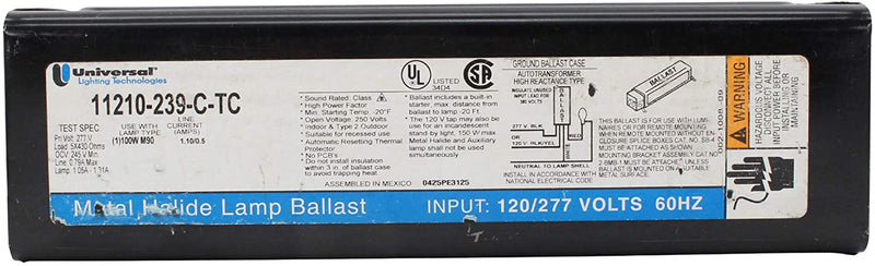 Universal 01661 / 100W / 11210-239C-TC / F-Can Ballast