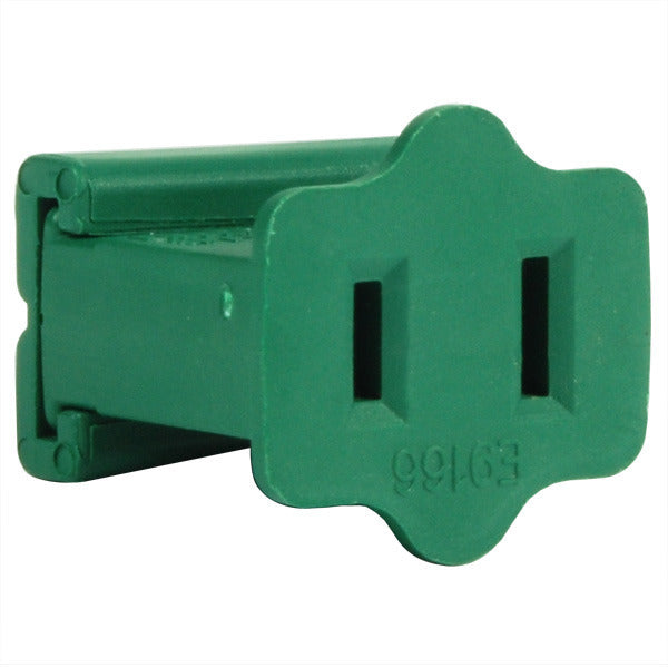 HLS-FEMALE400 (Pack of 12) / Female plug / SPT-1 Rated / Green